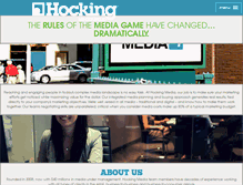 Tablet Screenshot of hockingmedia.com